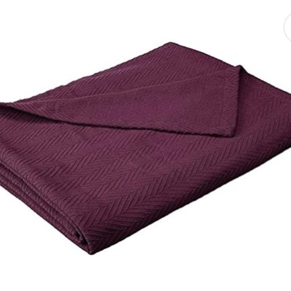 Purple throw blanket - Picture 1 of 5